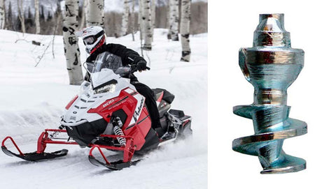 BES1600 Best Grip Spikes Raupenquad/Raupen Tatou 4S, flache Stollen, Enduro, Motorschlitten