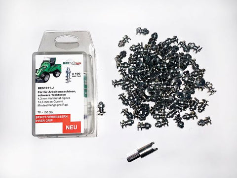 BES1911-J Best Grip Spikes Arbeitsmaschinen, schwere Traktoren