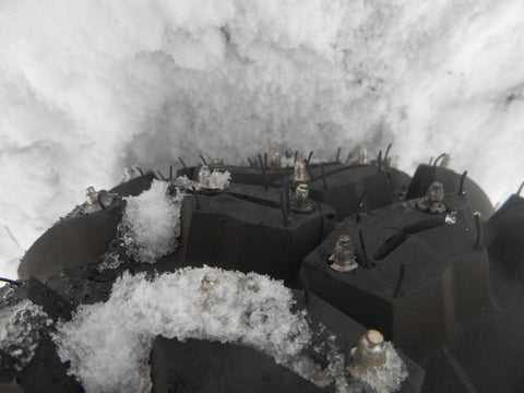 BES1800 Best Grip Spikes Motorschlitten mit hohen Stollen, Extrem-Enduro