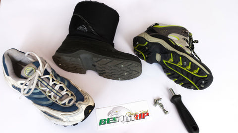 BES3000B Best Grip Spikes für Schuhe